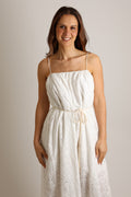 VESTIDO LONGO BORDADO COLCCI