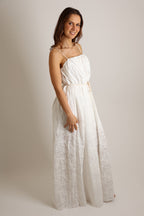 VESTIDO LONGO BORDADO COLCCI