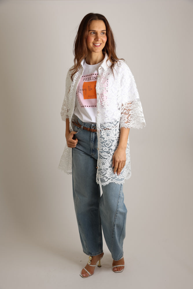 CAMISA COM T-SHIRT SWALLOW